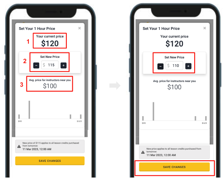 How to set your hourly lesson price – EzLicence Support