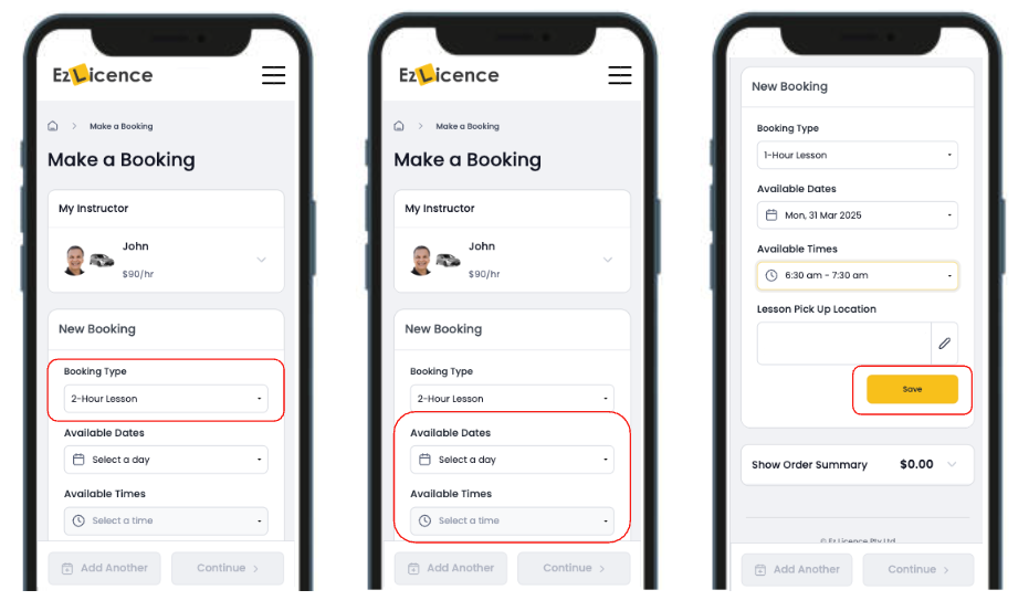 AUS - Learner make a booking updated #2.png